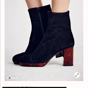 Free People Liquid Gold Platform Boot